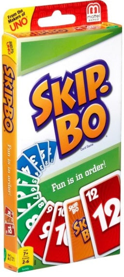 Skip-Bo Card Game From The Makers of Uno